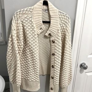 Madewell chunky knit cardigan